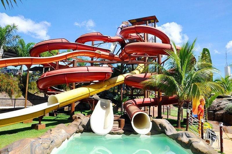 Nautico Flat Com Acesso Ao Clube Nautico Praia- 卡达斯诺瓦斯 外观 照片