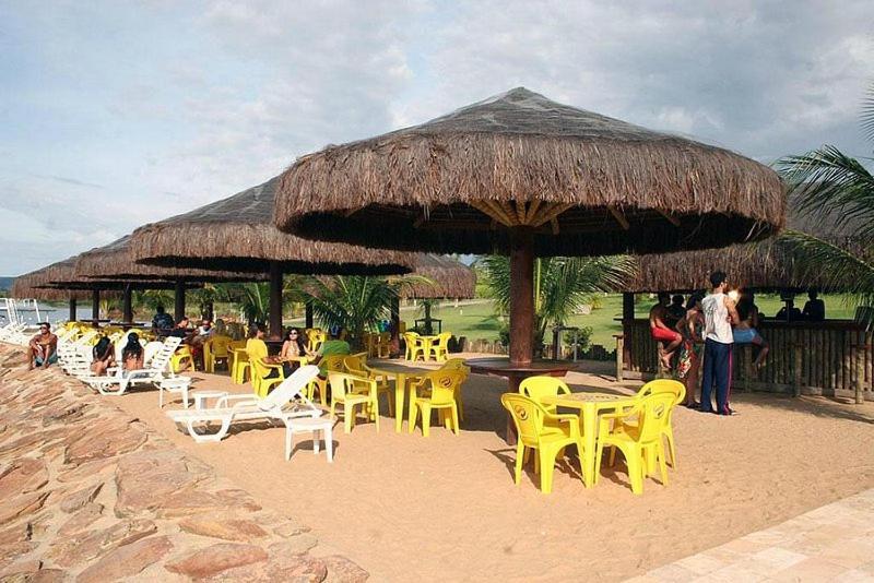 Nautico Flat Com Acesso Ao Clube Nautico Praia- 卡达斯诺瓦斯 外观 照片